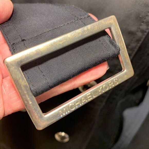 2X 🏆HP. Michael Michael Kors Trench Coat - Picture 8 of 13